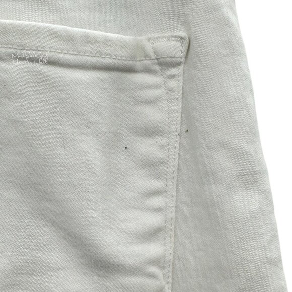 J. Brand Mid-Rise Slim Blanc White Ankle Jeans Size 28 - Picture 5 of 8